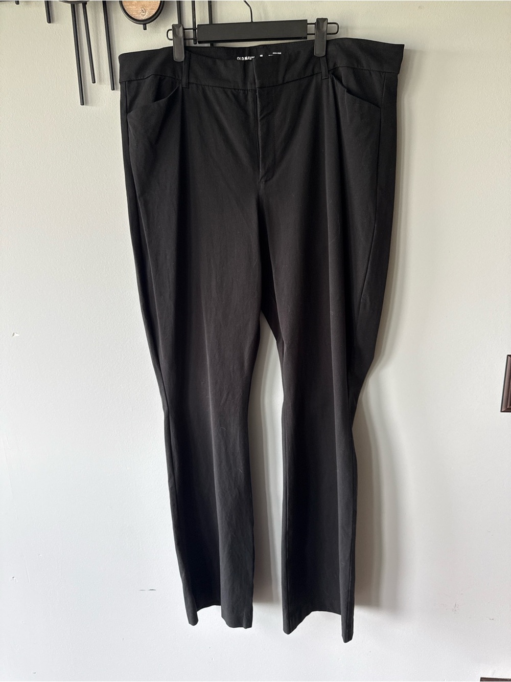 Old Navy Black Pixie Flare Dress Pants Size 18Tall